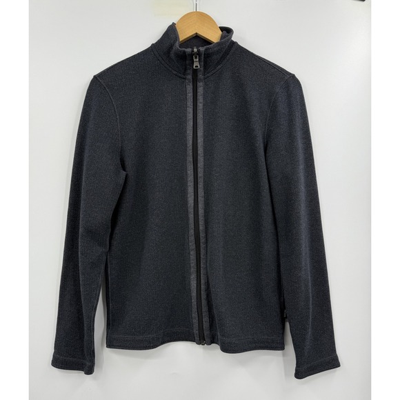 Hugo Boss Other - BOSS Hugo‎ Boss Sweater Mens Small Gray Full Zip Regular Fit Fossel 61 50247611